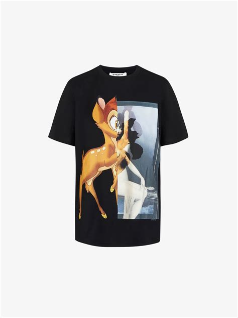 givenchy t shirt damen bambi|Givenchy Bambi.